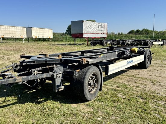 Krone AZ/DB07CLNF/18E Krone Lafette - Прицеп-контейнеровоз/ Сменный кузов: фото 1 Krone AZ/DB07CLNF/18E Krone Lafette - Прицеп-контейнеровоз/ Сменный кузов: фото 1