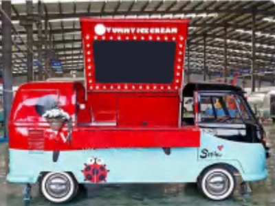 Deli Star Trailer Retro Minivan Fliptop 4300 Electric - EU standards - Торговый прицеп: фото 3 Deli Star Trailer Retro Minivan Fliptop 4300 Electric - EU standards - Торговый прицеп: фото 3