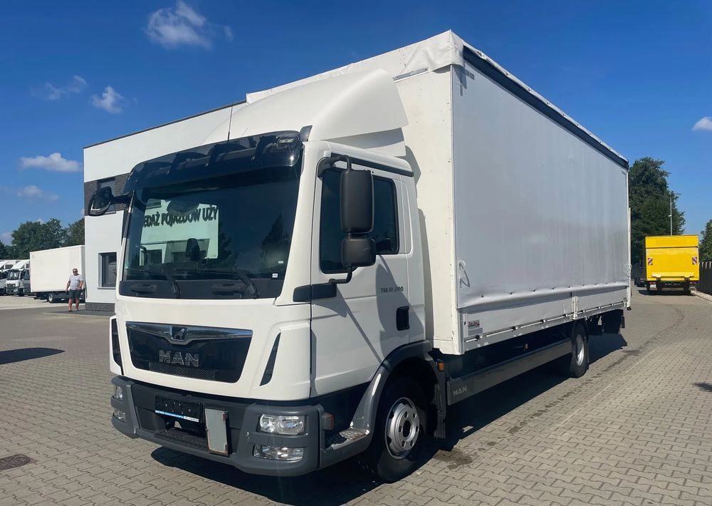MAN TGL 12.220, Burtofirana! - Тентованный грузовик: фото 1 MAN TGL 12.220, Burtofirana! - Тентованный грузовик: фото 1