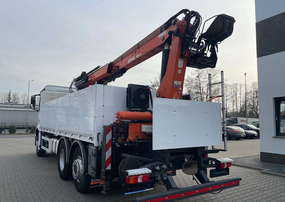 Автоманипулятор, Грузовик бортовой/ Платформа Mercedes-Benz Arocs 2545, HDS ATLAS 186.3 - PILOT: фото 8