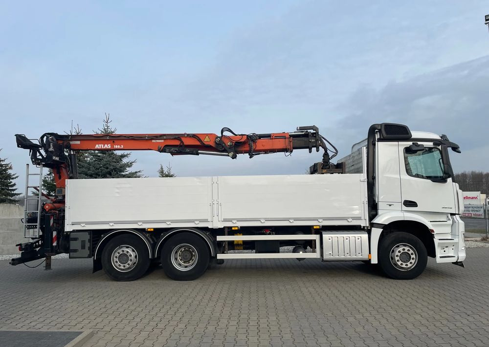 Mercedes-Benz Arocs 2545, HDS ATLAS 186.3 - PILOT - Автоманипулятор, Грузовик бортовой/ Платформа: фото 5 Mercedes-Benz Arocs 2545, HDS ATLAS 186.3 - PILOT - Автоманипулятор, Грузовик бортовой/ Платформа: фото 5