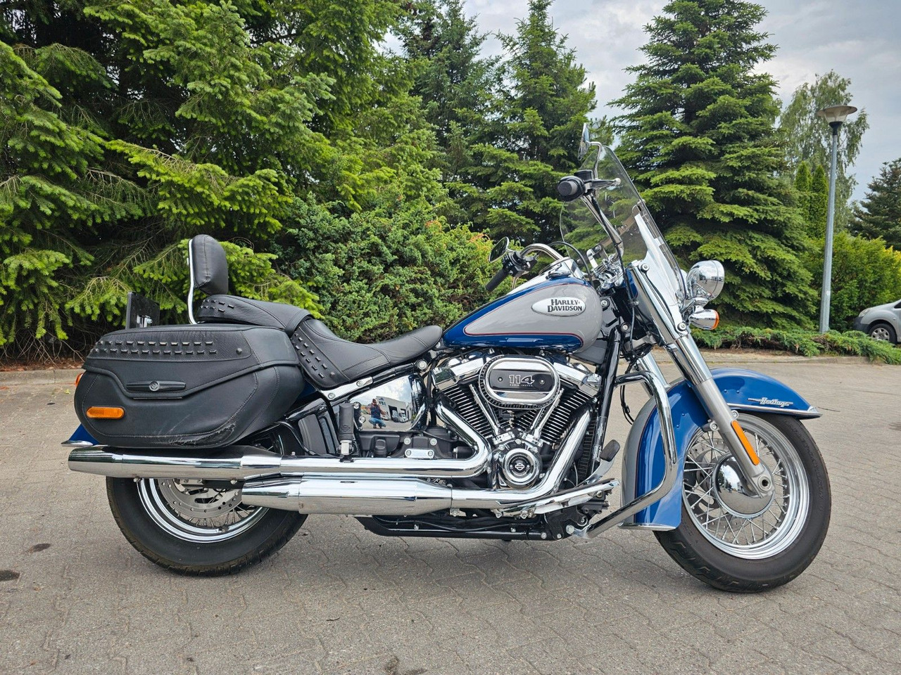 Harley-Davidson SOFTAIL Heritage Classic 114 nur 600km! Gepflegt - Мотоцикл: фото 5 Harley-Davidson SOFTAIL Heritage Classic 114 nur 600km! Gepflegt - Мотоцикл: фото 5