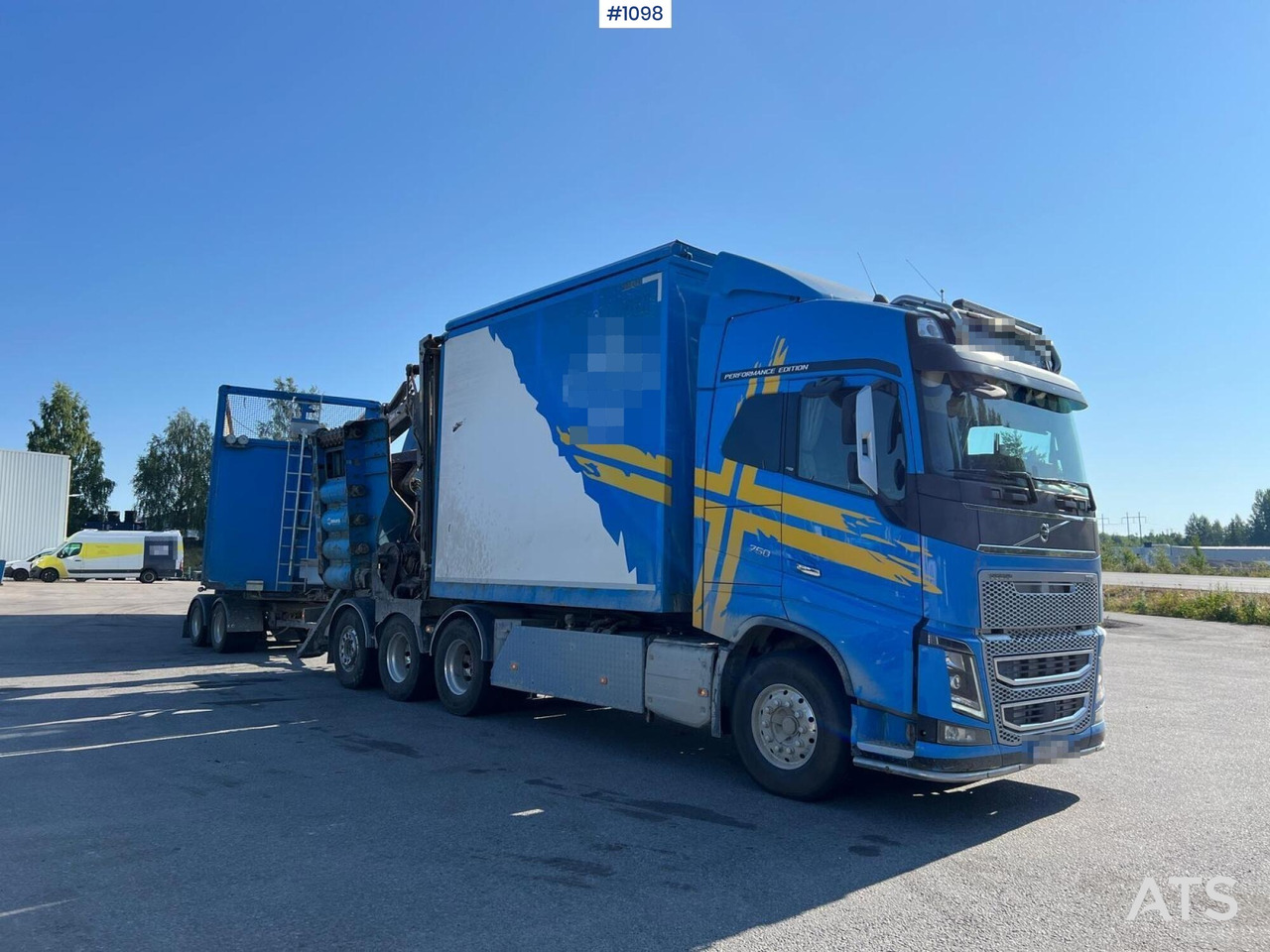 Volvo FH16 8*4 Flishugg - Измельчитель древесины: фото 2 Volvo FH16 8*4 Flishugg - Измельчитель древесины: фото 2