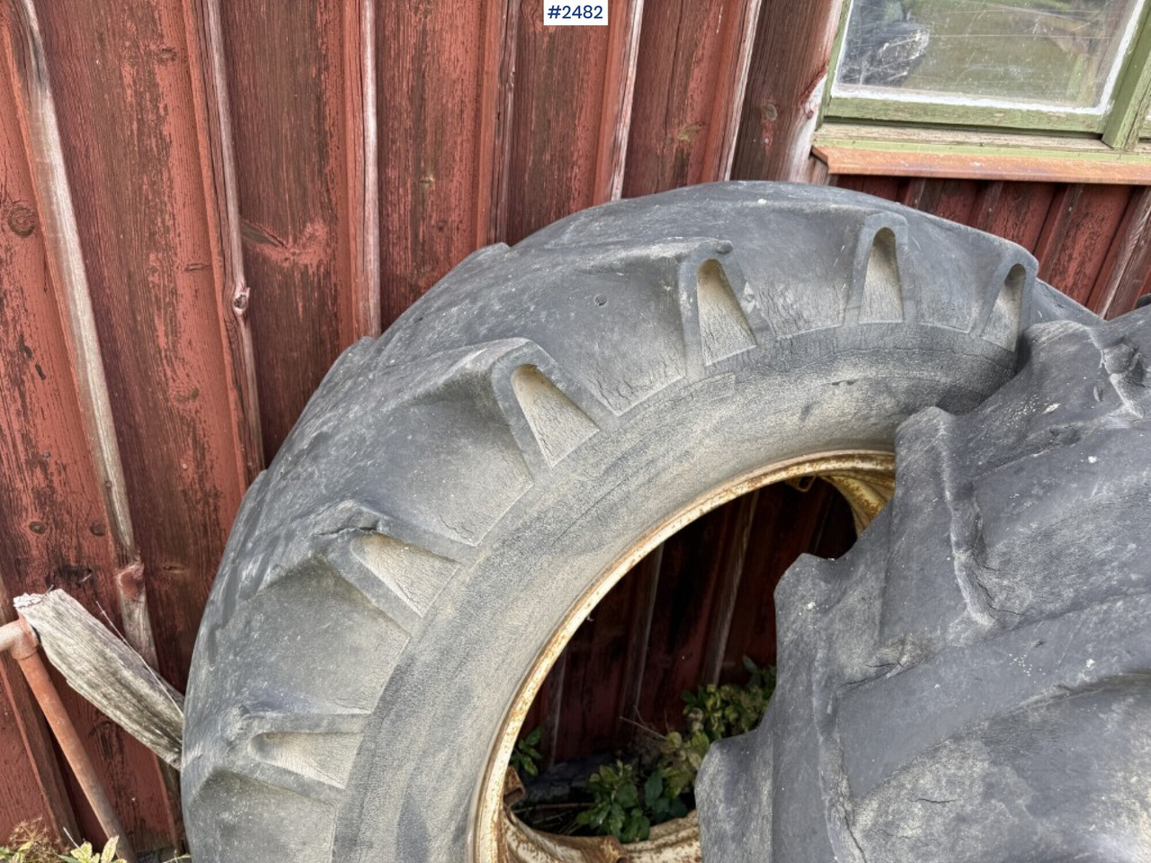 2 tractor tires with rims and rings - Колесо для Сельскохозяйственной техники: фото 4 2 tractor tires with rims and rings - Колесо для Сельскохозяйственной техники: фото 4