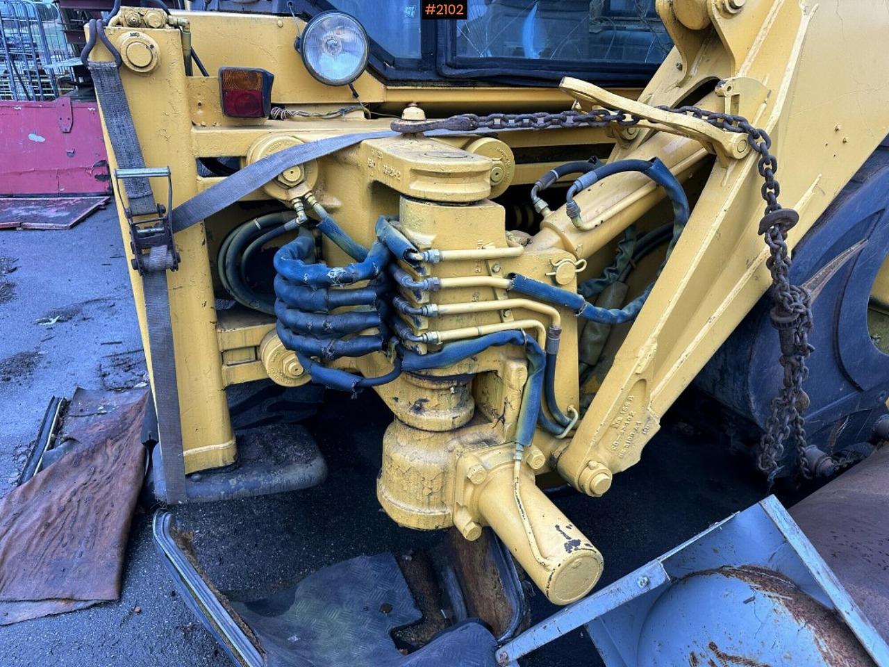Трактор Backhoe loader JCB 3D-4 Rep. object: фото 17