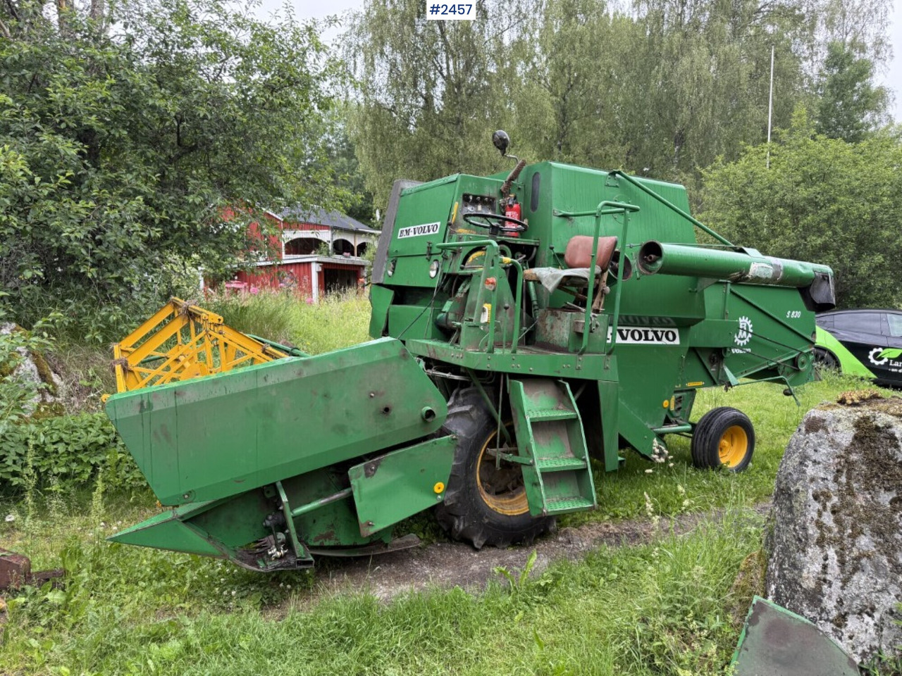 Combine harvester Volvo BM S830 with 2 cutting tables - Зерноуборочный комбайн: фото 2 Combine harvester Volvo BM S830 with 2 cutting tables - Зерноуборочный комбайн: фото 2