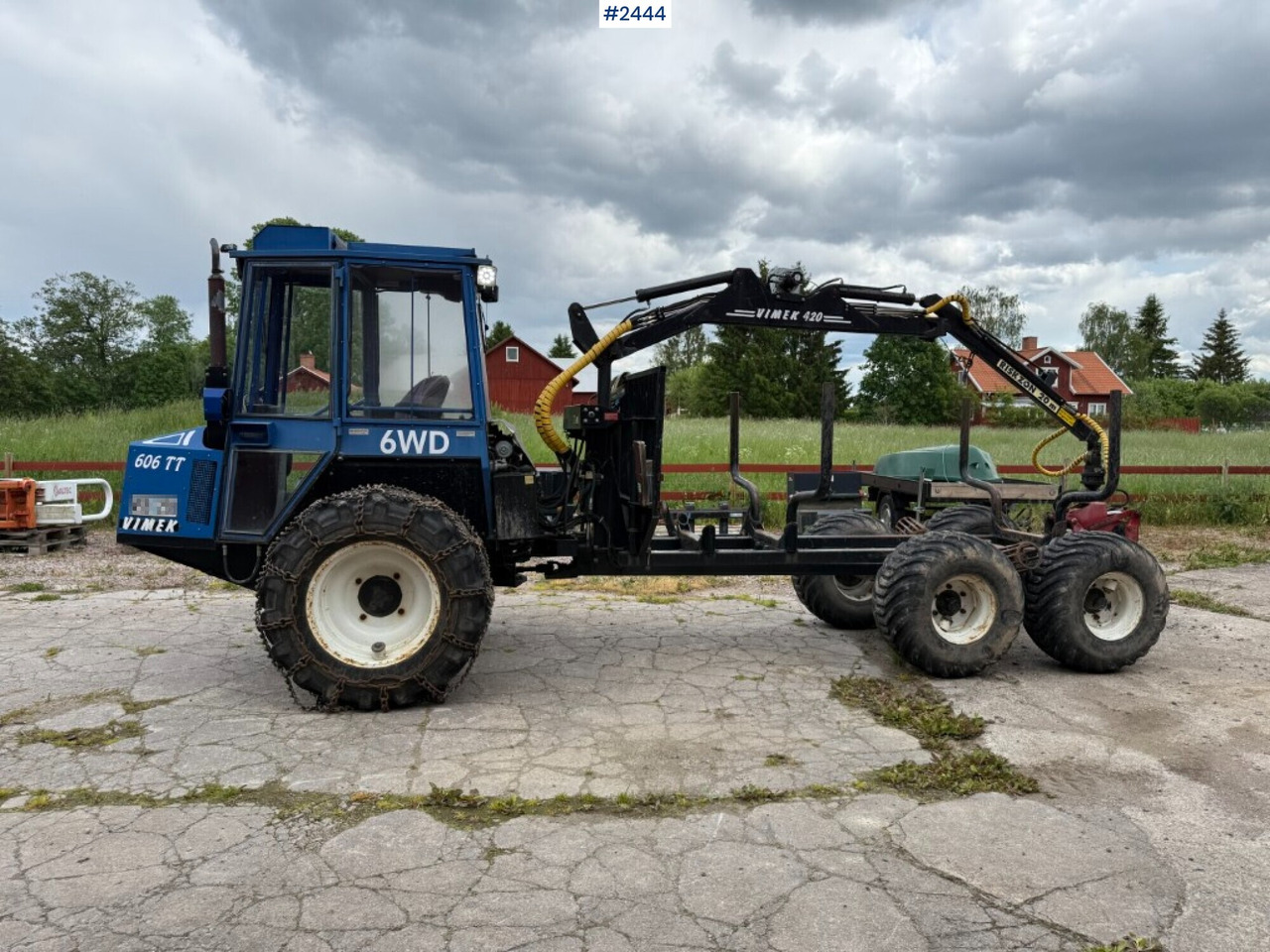 Forwarder Vimek 606 TT 6WD - Форвардер: фото 2 Forwarder Vimek 606 TT 6WD - Форвардер: фото 2