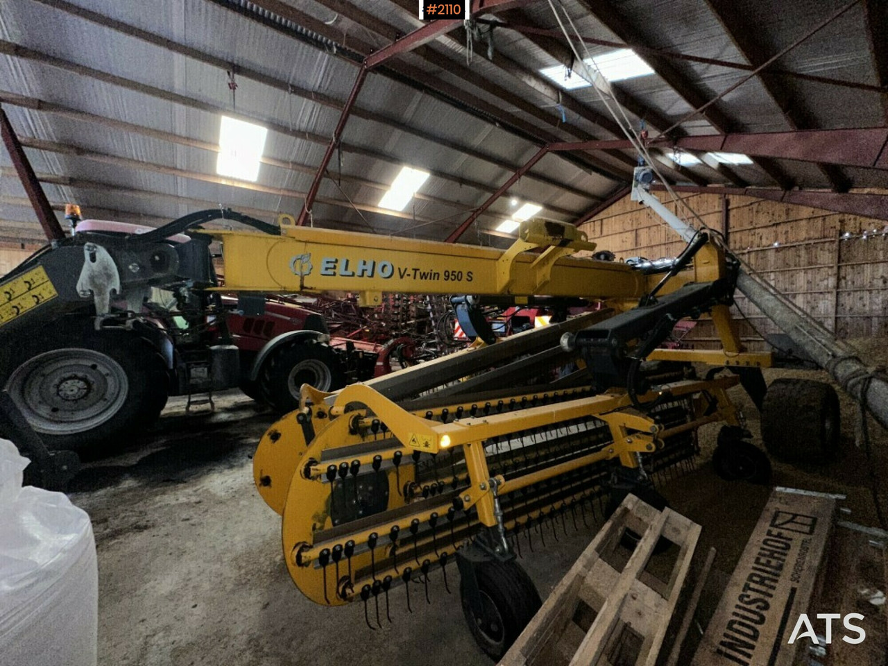 Towed Swathers ELHO V-Twin 950 S - Сеноворошилка: фото 3 Towed Swathers ELHO V-Twin 950 S - Сеноворошилка: фото 3