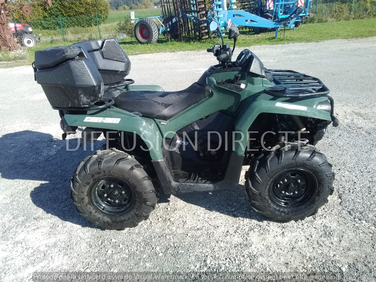 CAN-AM QUAD OUTLANDER - Трактор: фото 2 CAN-AM QUAD OUTLANDER - Трактор: фото 2