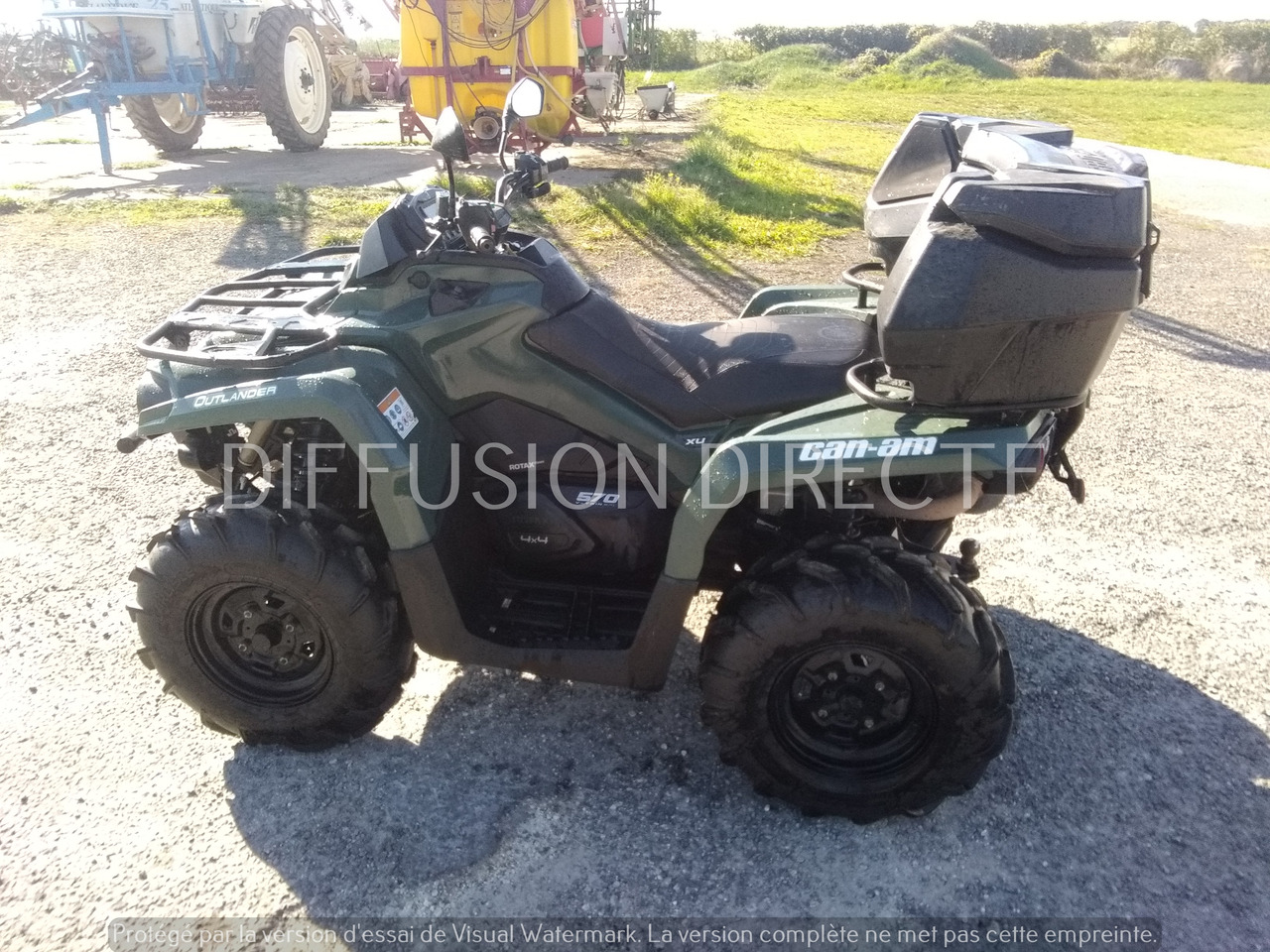 CAN-AM QUAD OUTLANDER - Трактор: фото 3 CAN-AM QUAD OUTLANDER - Трактор: фото 3