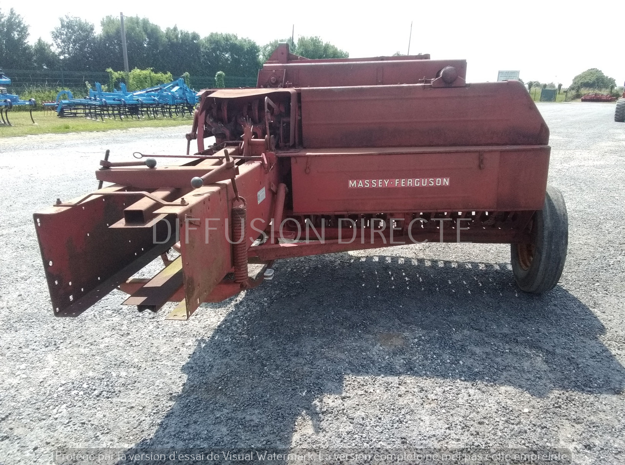 MASSEY FERGUSON PRESSE MOYENNE DENSITE 20-8 - Пресс-подборщик рулонный: фото 3 MASSEY FERGUSON PRESSE MOYENNE DENSITE 20-8 - Пресс-подборщик рулонный: фото 3