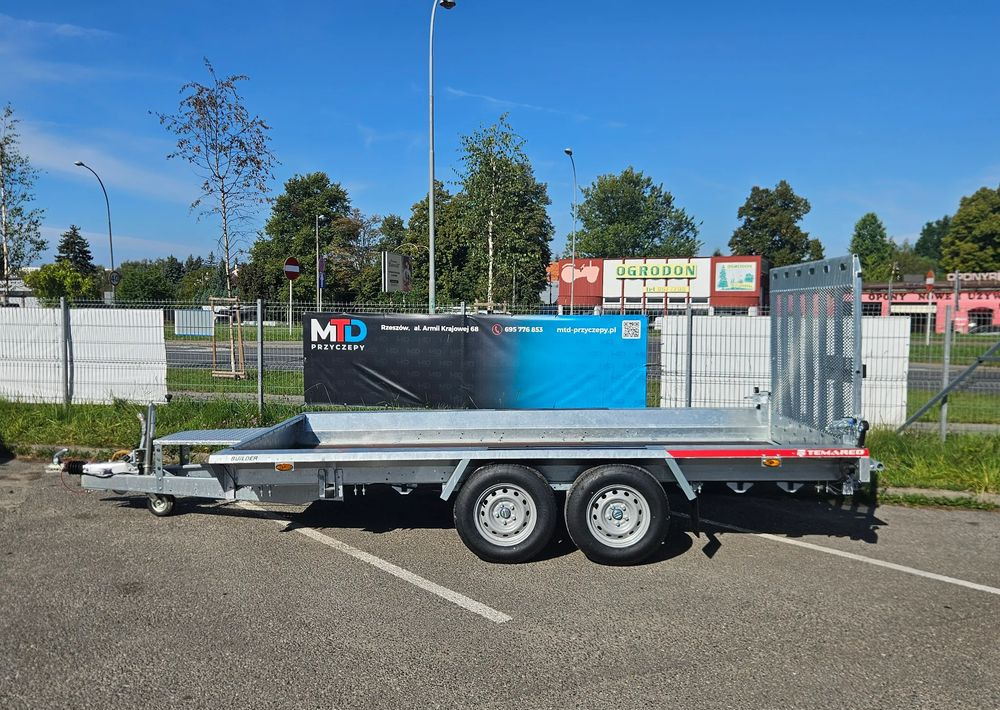 TEMARED BUILDER 3 4018 S 2 oś - Прицеп для спецтехники: фото 2 TEMARED BUILDER 3 4018 S 2 oś - Прицеп для спецтехники: фото 2