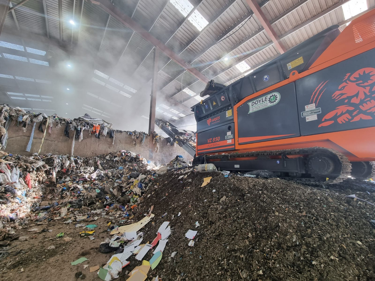 Arjes VZ850DK - Шредер промышленный: фото 3 Arjes VZ850DK - Шредер промышленный: фото 3