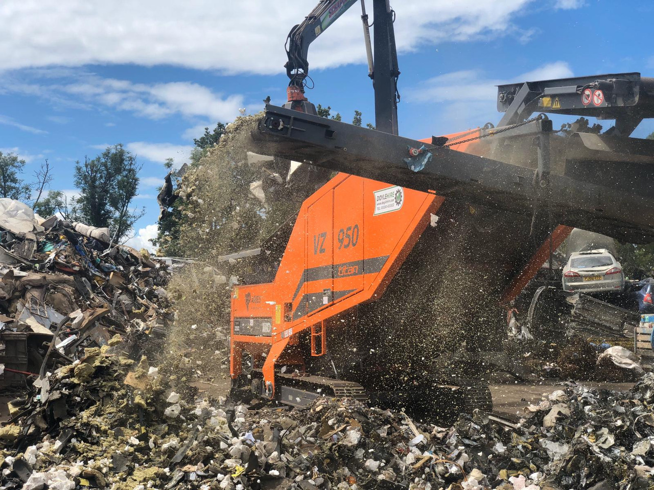 Arjes VZ950 Titan - Шредер промышленный: фото 4 Arjes VZ950 Titan - Шредер промышленный: фото 4