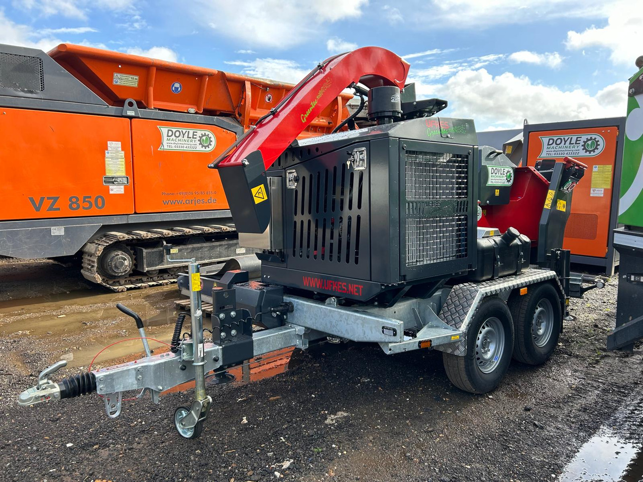 UFKES Greentec Jaguar 40-80 3.5T - Лесозаготовительная техника, Прицеп: фото 1 UFKES Greentec Jaguar 40-80 3.5T - Лесозаготовительная техника, Прицеп: фото 1