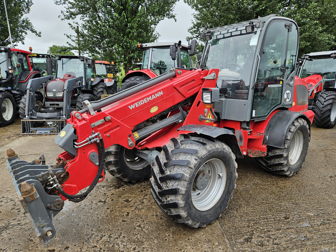 2018 Weidemann 3080 - Телескопический фронтальный погрузчик: фото 2 2018 Weidemann 3080 - Телескопический фронтальный погрузчик: фото 2