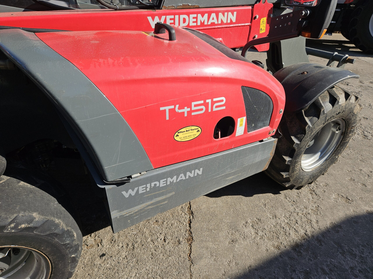 2019 Weidemann 4512 Telehandler - Телескопический погрузчик: фото 4 2019 Weidemann 4512 Telehandler - Телескопический погрузчик: фото 4