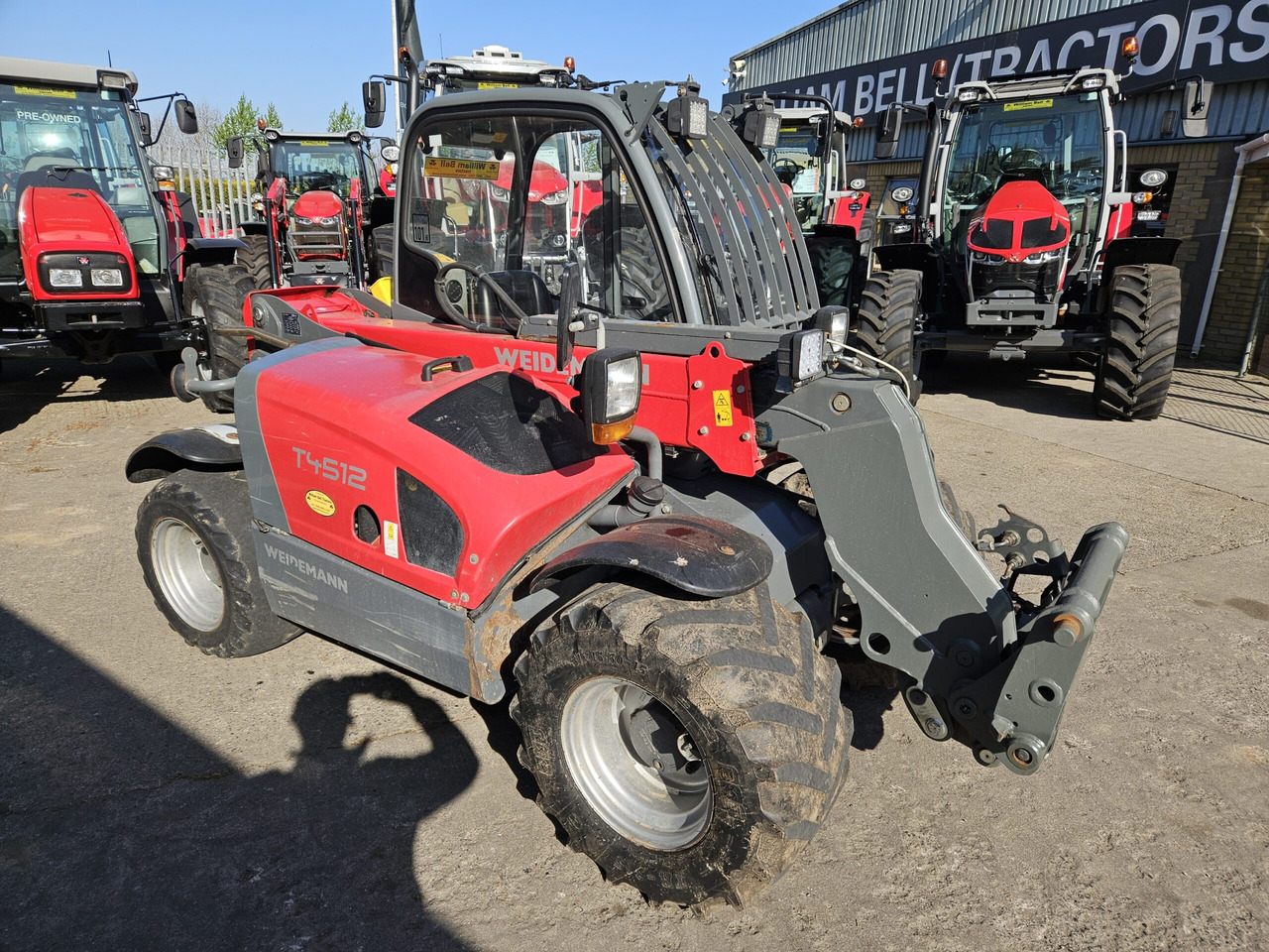 2019 Weidemann 4512 Telehandler - Телескопический погрузчик: фото 1 2019 Weidemann 4512 Telehandler - Телескопический погрузчик: фото 1