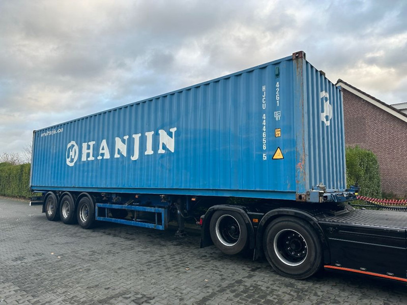 Krone container chassis 40 voets container - Прицеп-контейнеровоз/ Сменный кузов: фото 2 Krone container chassis 40 voets container - Прицеп-контейнеровоз/ Сменный кузов: фото 2