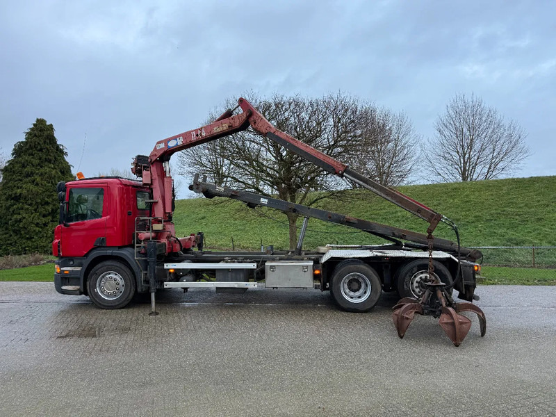 Scania P270 Kabelsysteem HMF Kraan Low KM NL TRUCK 6X2 - Автоманипулятор: фото 2 Scania P270 Kabelsysteem HMF Kraan Low KM NL TRUCK 6X2 - Автоманипулятор: фото 2