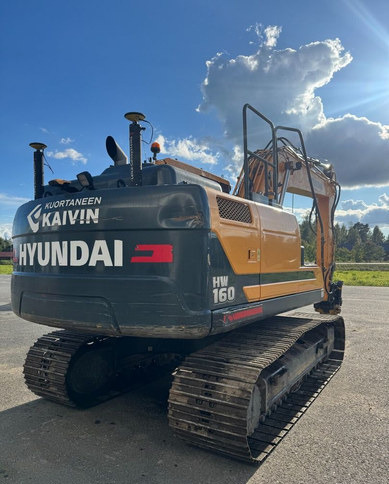 HyundaiHX160L + Engcon - Гусеничный экскаватор: фото 4 HyundaiHX160L + Engcon - Гусеничный экскаватор: фото 4
