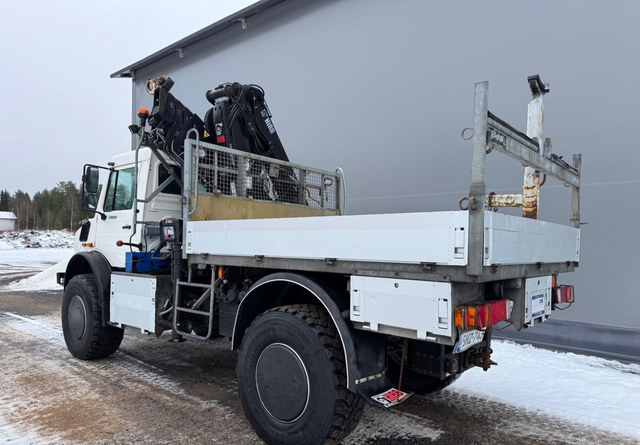 Mercedes-BenzUnimog U5000 + Hiab 099 E-4 - Грузовик бортовой/ Платформа, Автоманипулятор: фото 3 Mercedes-BenzUnimog U5000 + Hiab 099 E-4 - Грузовик бортовой/ Платформа, Автоманипулятор: фото 3