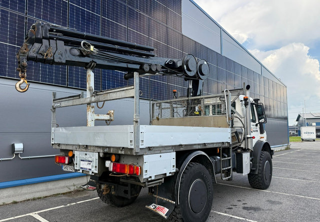 Mercedes-BenzUnimog U5000 + Hiab 099 E-4 - Грузовик бортовой/ Платформа, Автоманипулятор: фото 5 Mercedes-BenzUnimog U5000 + Hiab 099 E-4 - Грузовик бортовой/ Платформа, Автоманипулятор: фото 5