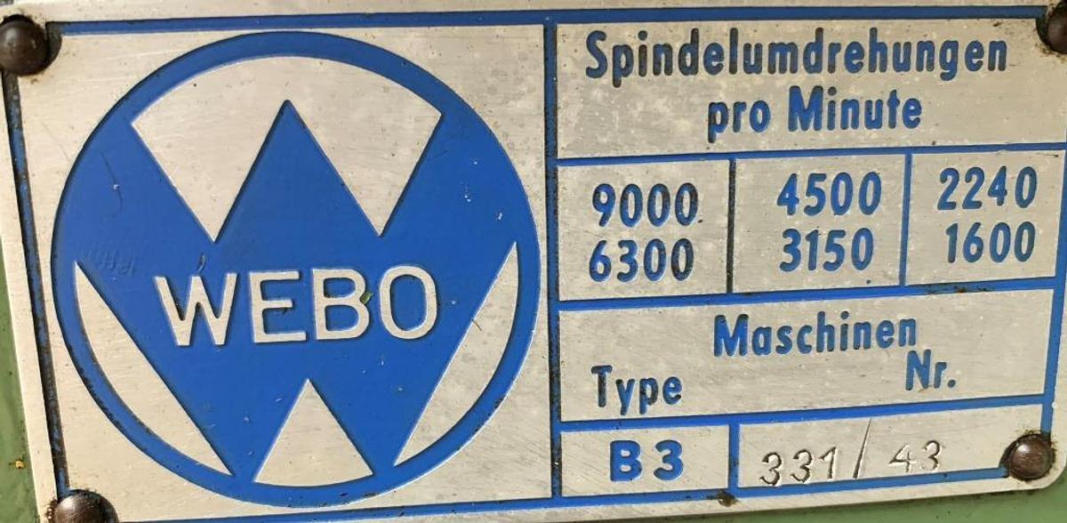 Tischbohrmaschine WEBO - Сверлильный станок: фото 2 Tischbohrmaschine WEBO - Сверлильный станок: фото 2