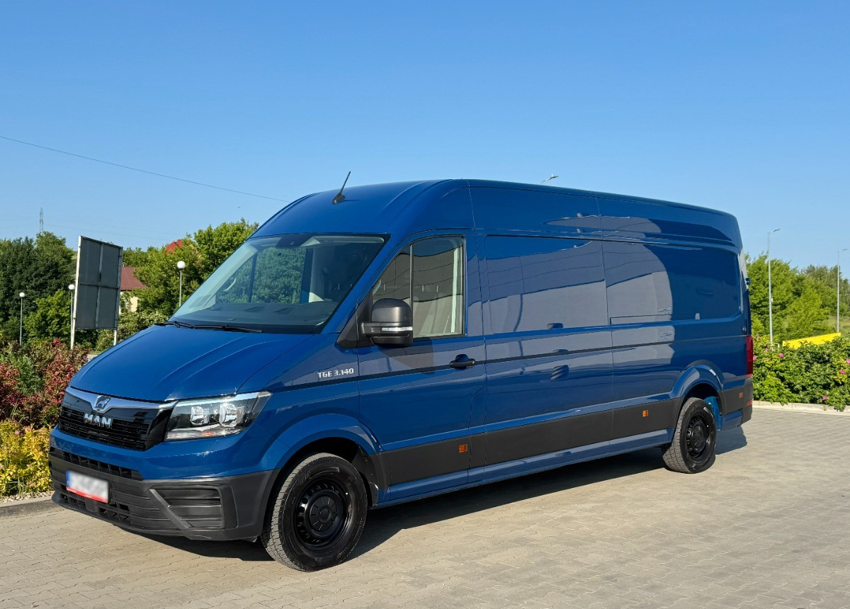 MAN TGE L4H3 XXL 2.0 TDI 140KM Kamera Masaże SalonPL FV23 JAK NOWY - Цельнометаллический фургон: фото 1 MAN TGE L4H3 XXL 2.0 TDI 140KM Kamera Masaże SalonPL FV23 JAK NOWY - Цельнометаллический фургон: фото 1
