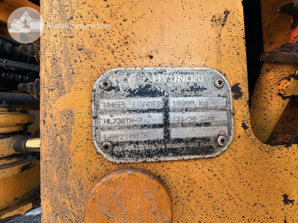 Колёсный погрузчик Hyundai HL 730 TM-7: фото 11 Колёсный погрузчик Hyundai HL 730 TM-7: фото 11