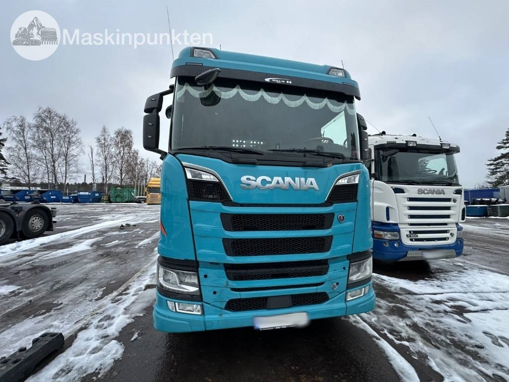 Scania R 580 timmerbil med kran - Лесовоз: фото 2 Scania R 580 timmerbil med kran - Лесовоз: фото 2