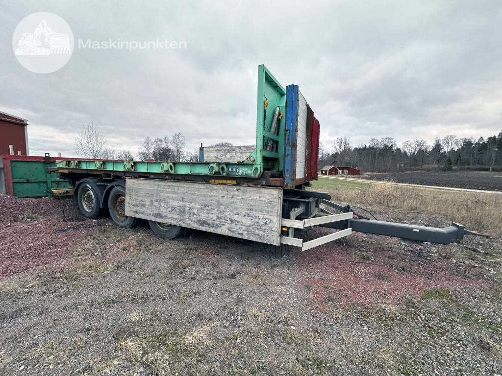 Tridem container kärra - Прицеп-контейнеровоз/ Сменный кузов: фото 1 Tridem container kärra - Прицеп-контейнеровоз/ Сменный кузов: фото 1