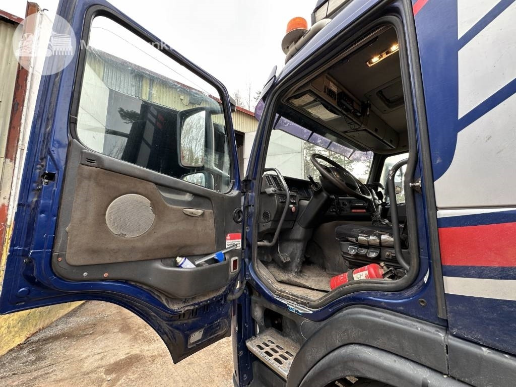 Портальный бункеровоз Volvo FM 12 420 LAXO Liftdumper + lastväxlare + flak: фото 10