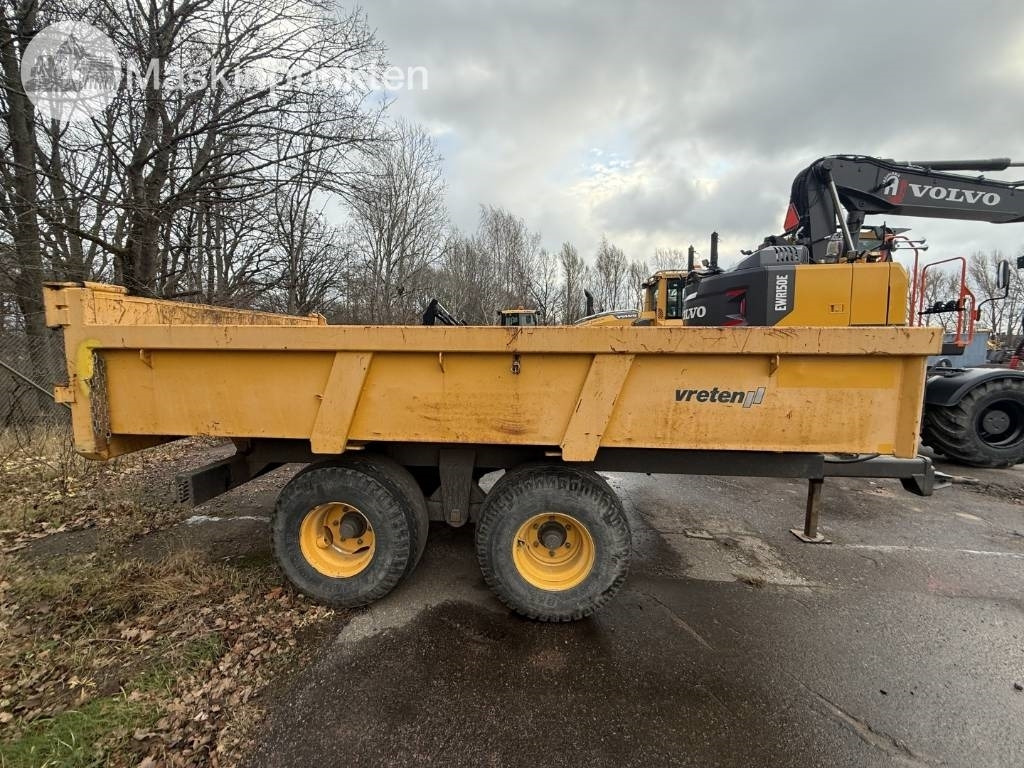 Vreten DKL 8 tippkärra - Самосвальный полуприцеп: фото 4 Vreten DKL 8 tippkärra - Самосвальный полуприцеп: фото 4
