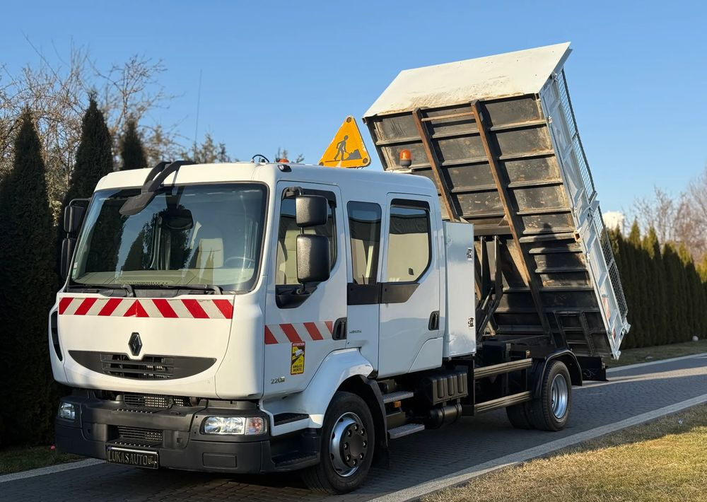Renault MIDLUM 220 12 T WYWROTKA 6 MIEJSC - Самосвал: фото 1 Renault MIDLUM 220 12 T WYWROTKA 6 MIEJSC - Самосвал: фото 1