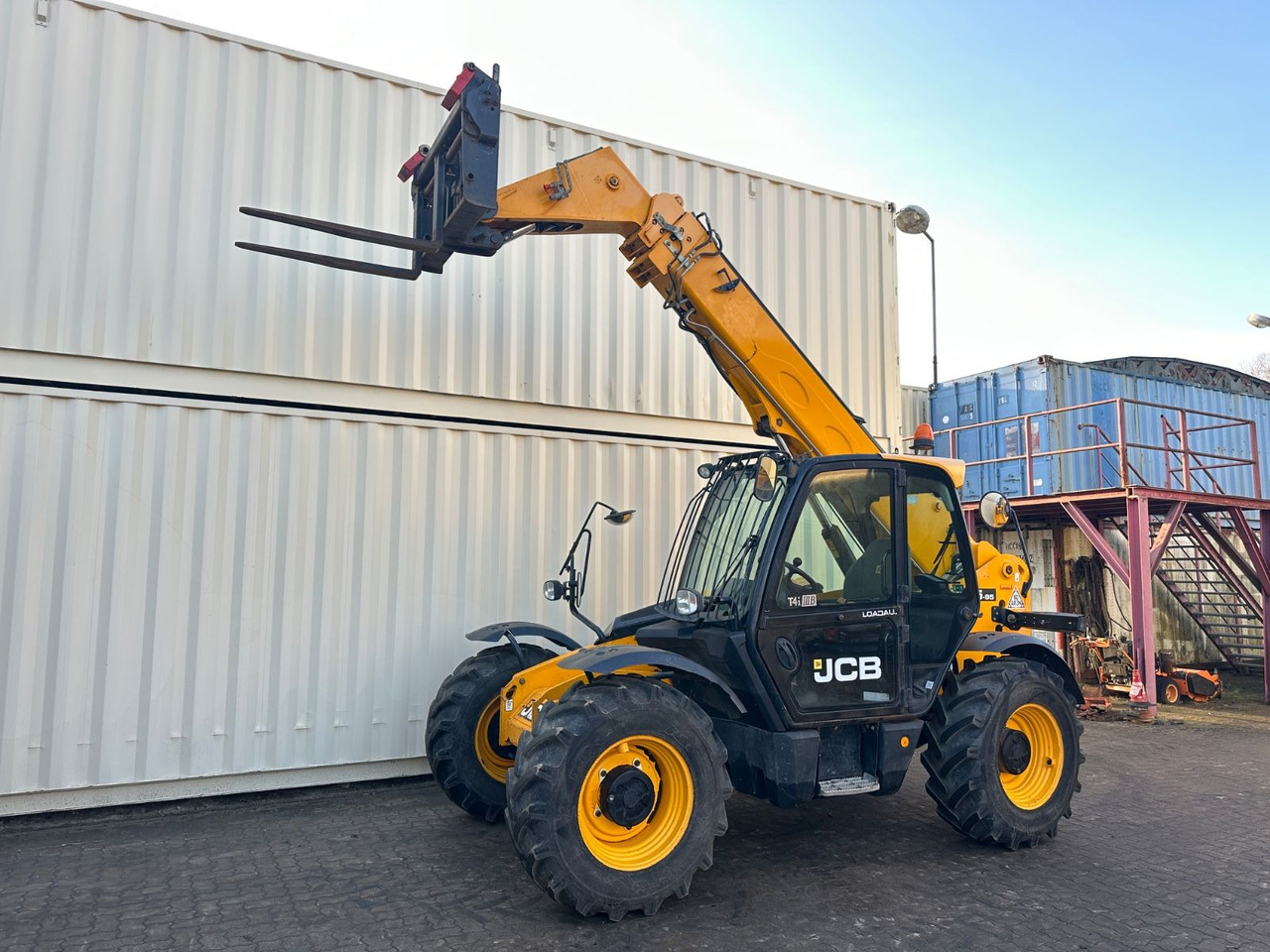 JCB 535-95 / 2017 BJ / 2.845 H / 9.5 Meter - Телескопический погрузчик: фото 1 JCB 535-95 / 2017 BJ / 2.845 H / 9.5 Meter - Телескопический погрузчик: фото 1