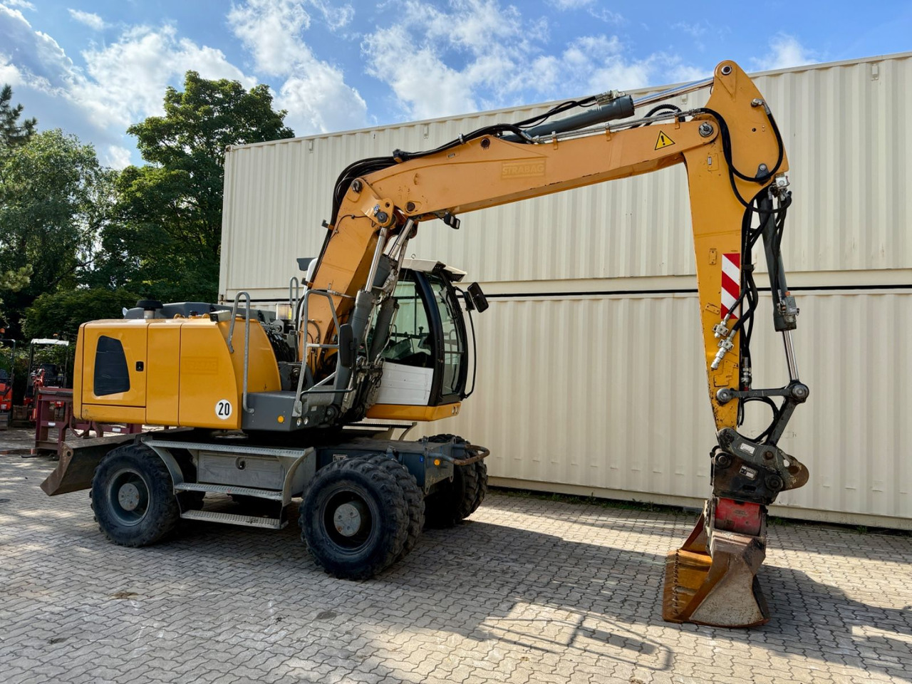 Liebherr A916 / Deutsche Maschine / Löffel + Greifer - Колёсный экскаватор: фото 4 Liebherr A916 / Deutsche Maschine / Löffel + Greifer - Колёсный экскаватор: фото 4