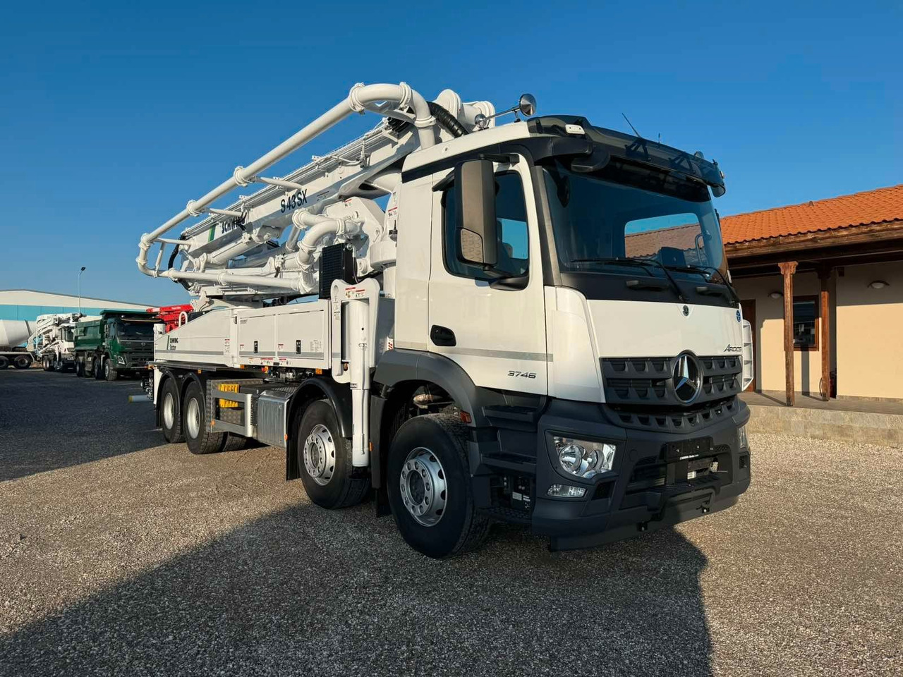 Mercedes-Benz AROCS 3746 SCHWING S43SX III - Автобетононасос: фото 1 Mercedes-Benz AROCS 3746 SCHWING S43SX III - Автобетононасос: фото 1