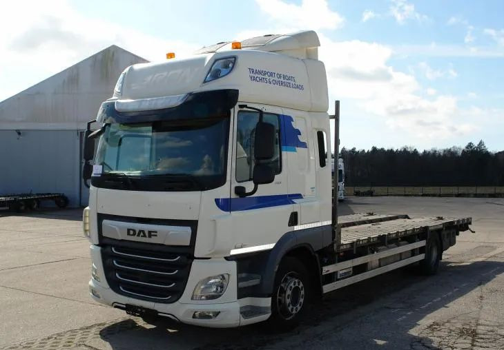 DAF CF 410 EURO 6 Laweta - Platforma super stan - Грузовик бортовой/ Платформа: фото 1 DAF CF 410 EURO 6 Laweta - Platforma super stan - Грузовик бортовой/ Платформа: фото 1