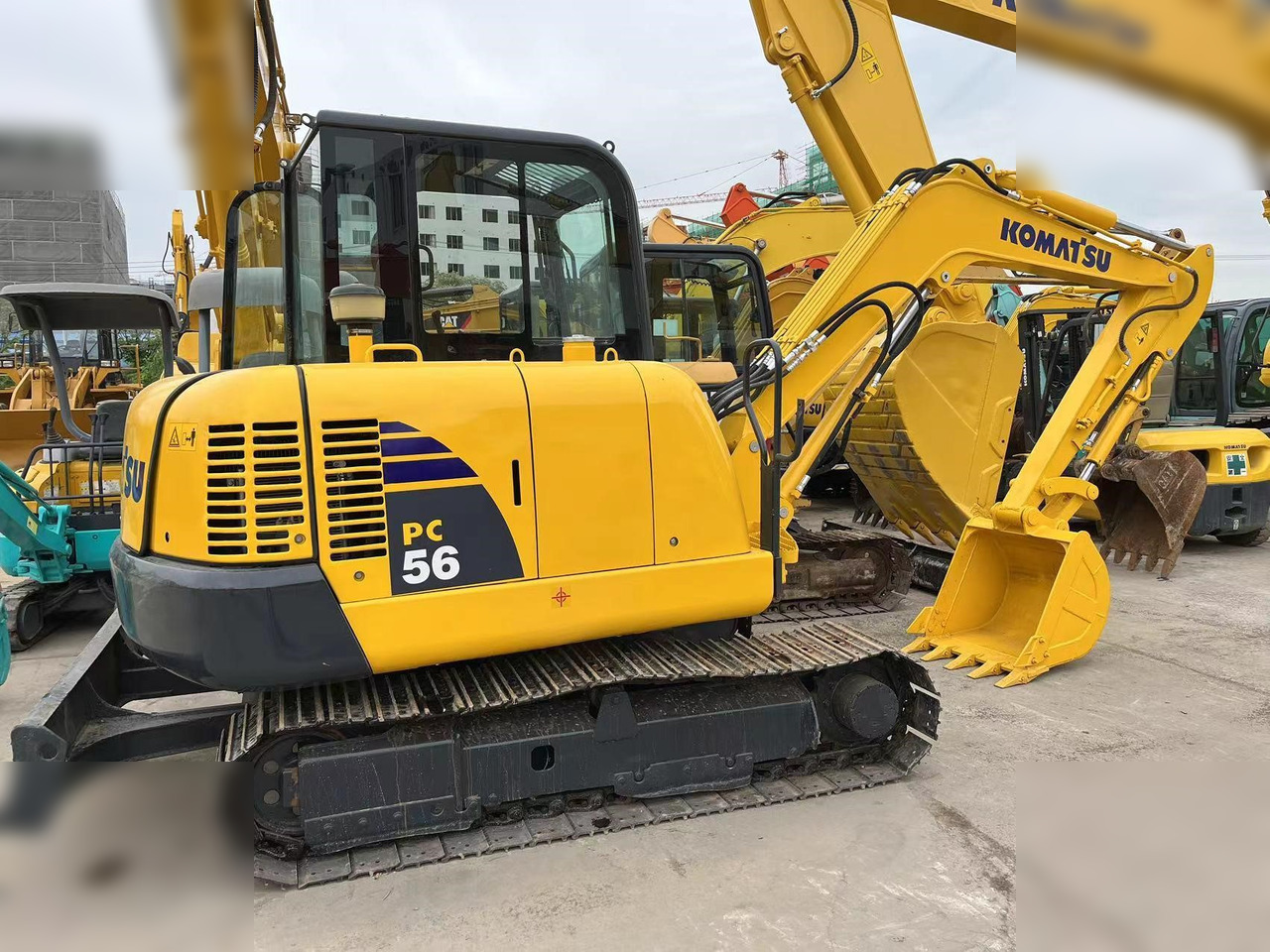 KOMATSU PC56-7 - Мини-экскаватор: фото 3 KOMATSU PC56-7 - Мини-экскаватор: фото 3