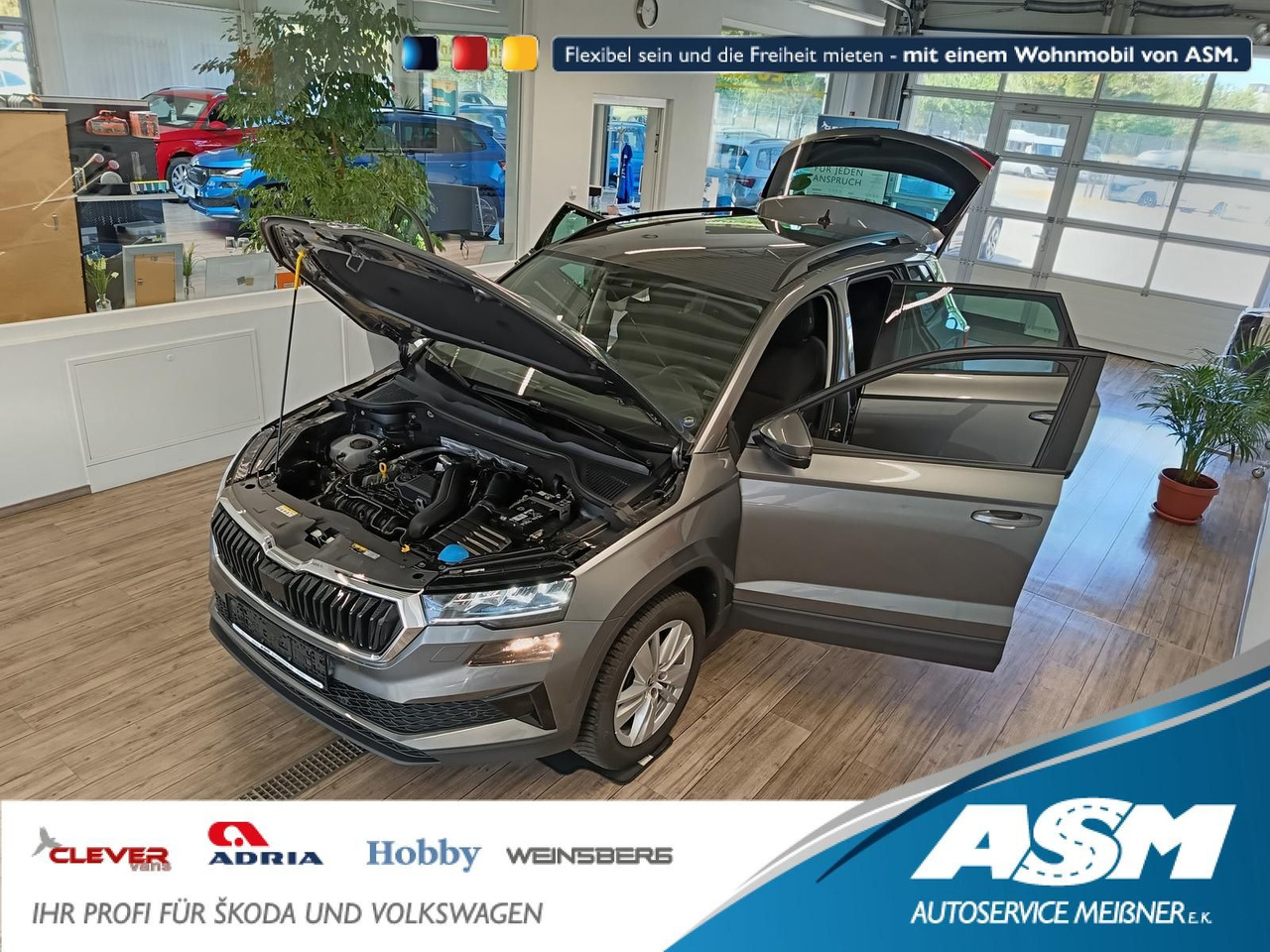 Skoda Karoq Selection 1.5 TSI DSG*NAVI*ACC*AHK-VORBER* - Внедорожник: фото 1 Skoda Karoq Selection 1.5 TSI DSG*NAVI*ACC*AHK-VORBER* - Внедорожник: фото 1