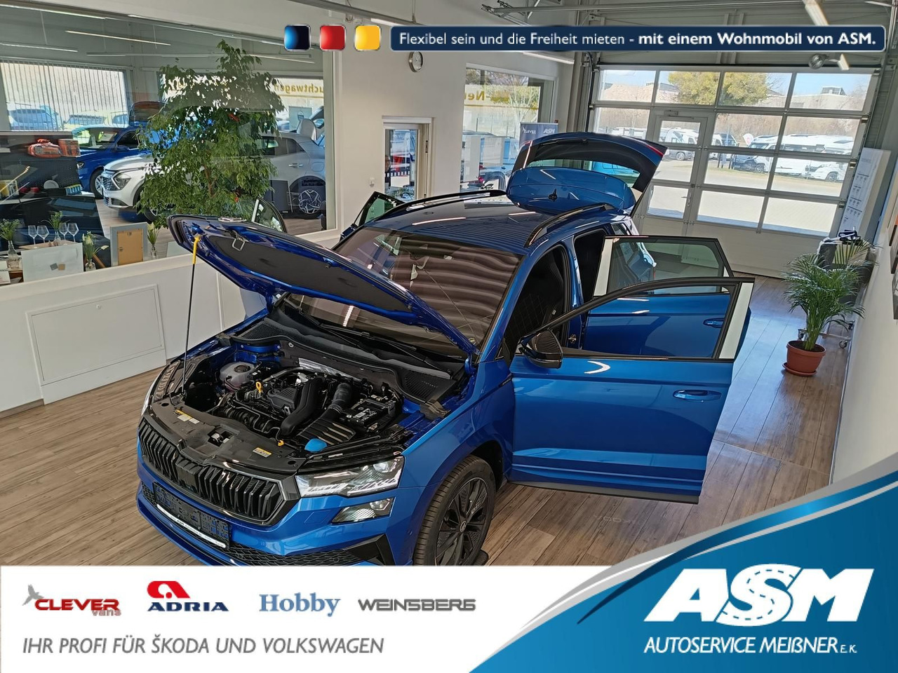 Skoda Karoq Sportline 1,5TSI DSG*AHK*360°*5J.GARANTIE* - Внедорожник: фото 1 Skoda Karoq Sportline 1,5TSI DSG*AHK*360°*5J.GARANTIE* - Внедорожник: фото 1