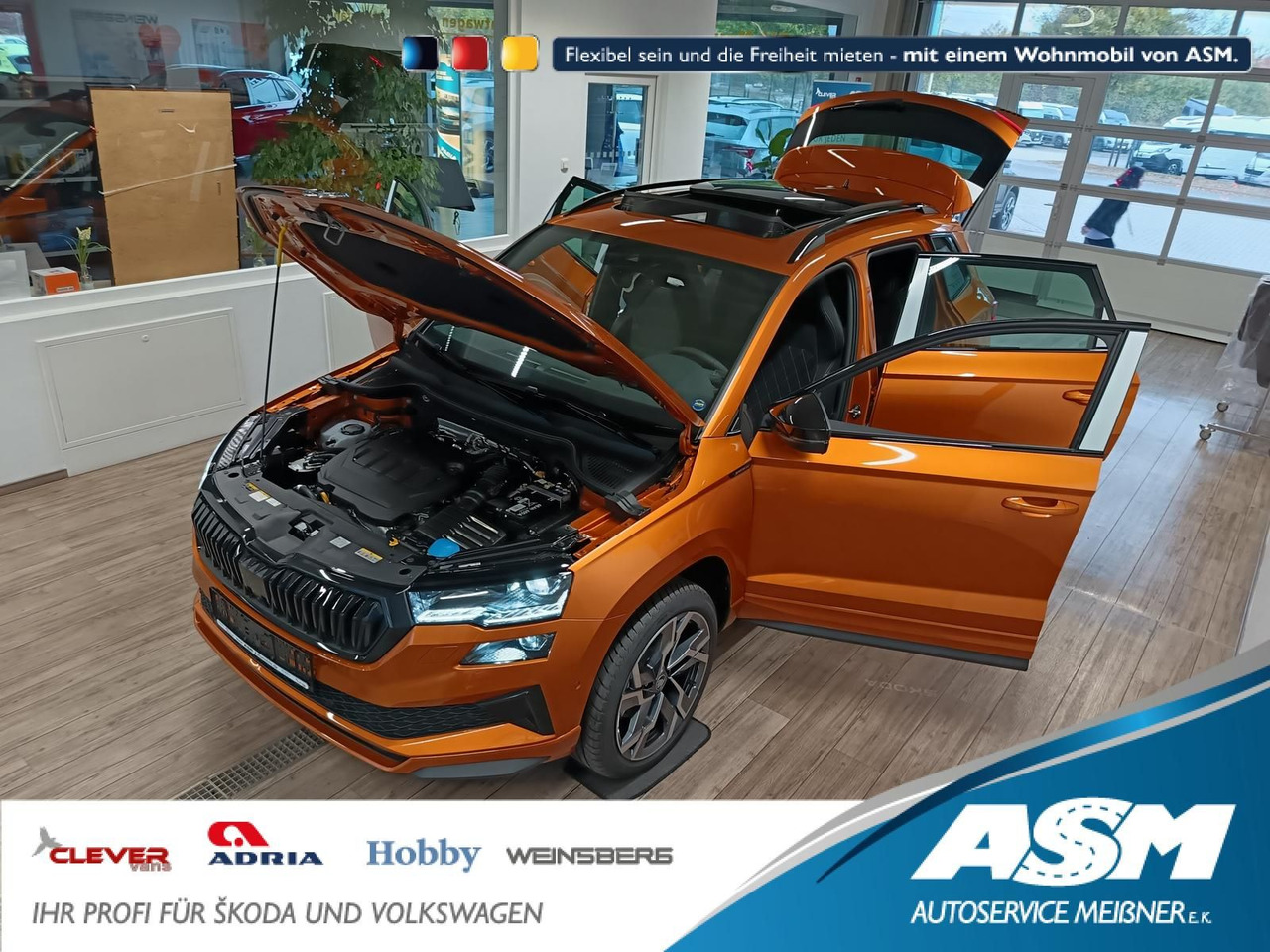 Skoda Karoq Sportline 2,0 TDI DSG 4x4*AHK*PSD*STD.HZG* - Внедорожник: фото 1 Skoda Karoq Sportline 2,0 TDI DSG 4x4*AHK*PSD*STD.HZG* - Внедорожник: фото 1