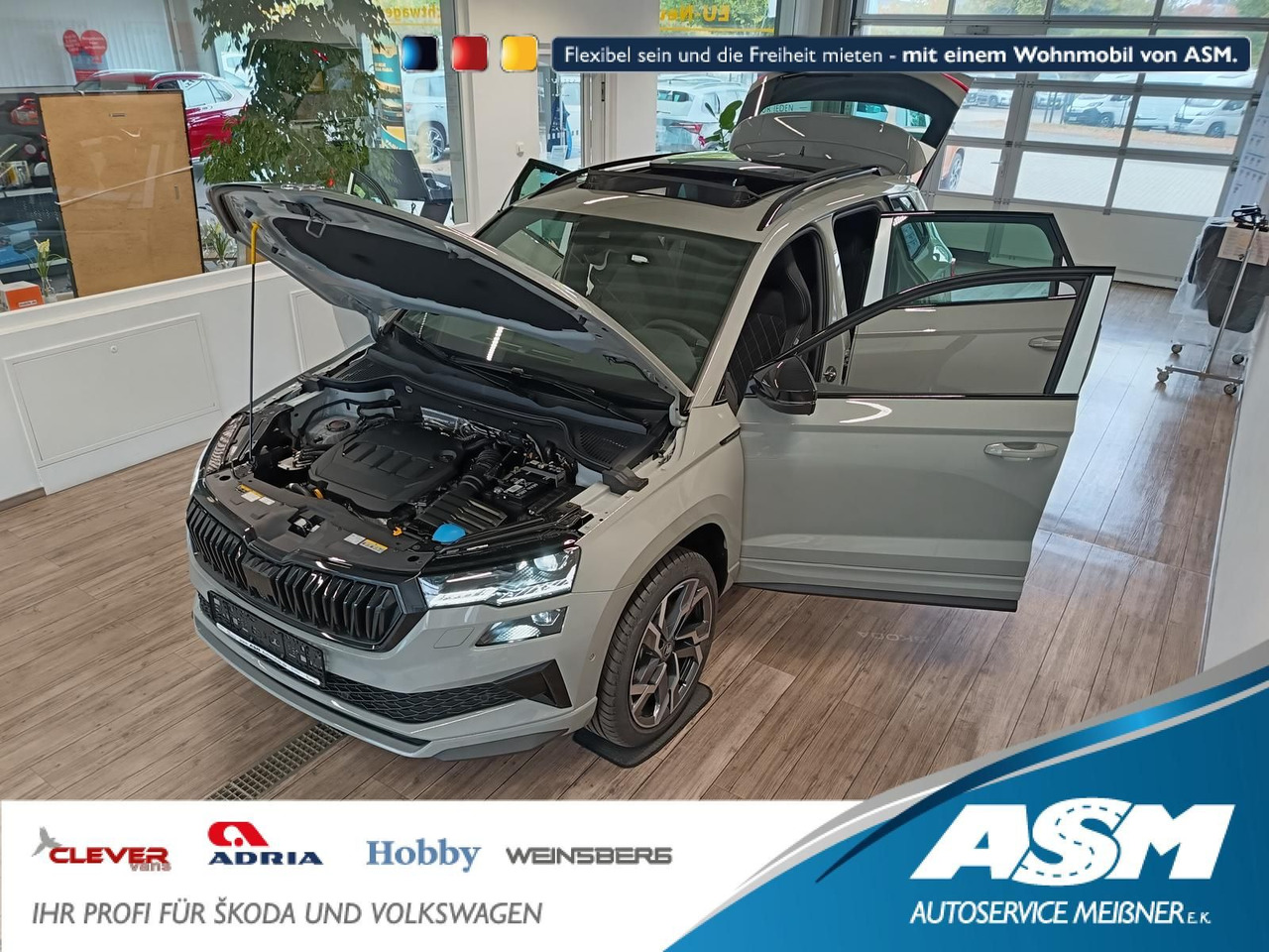 Skoda Karoq Sportline 2,0 TDI DSG 4x4*AHK*PSD*STD.HZG* - Внедорожник: фото 1 Skoda Karoq Sportline 2,0 TDI DSG 4x4*AHK*PSD*STD.HZG* - Внедорожник: фото 1