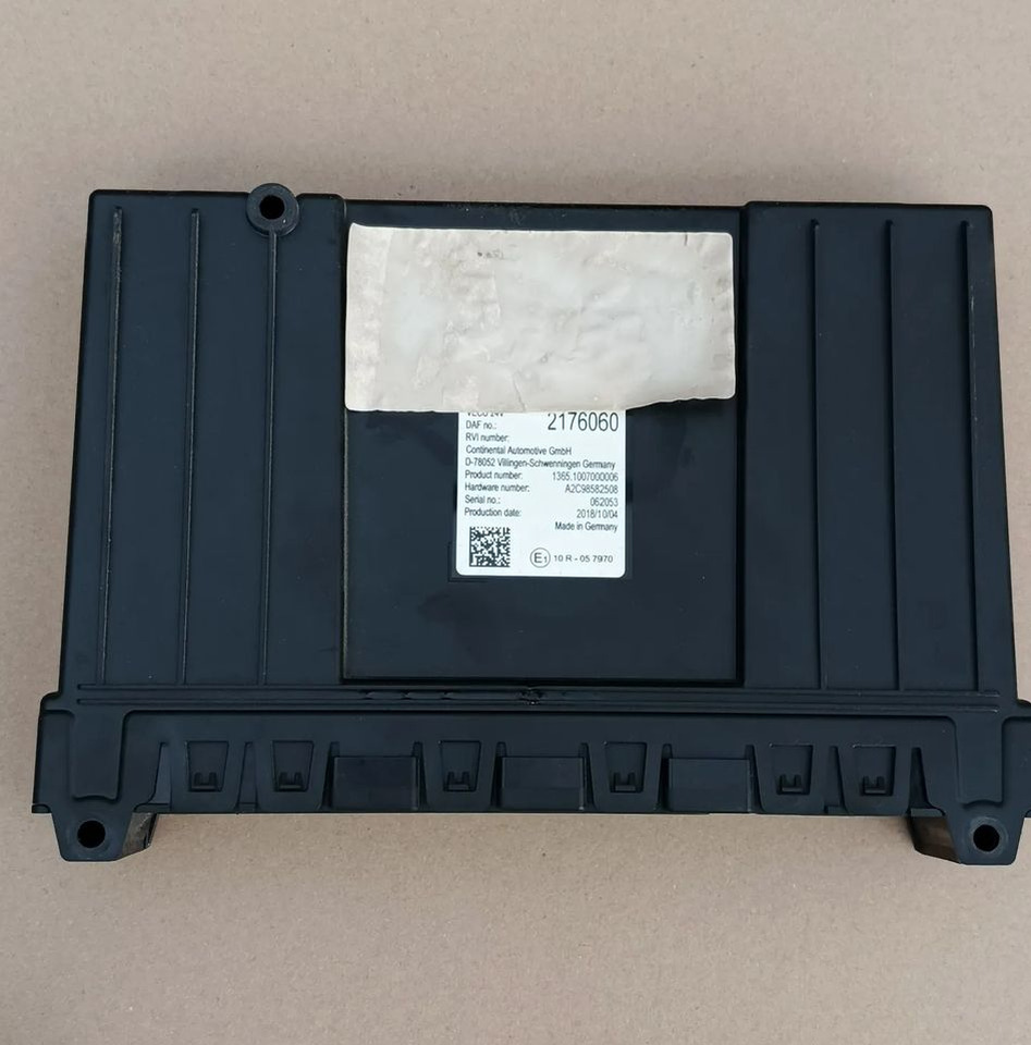 DAF XF 106 EURO 6 MX13 KOMPUTER MODUŁ STEROWNIK VECU 2176060 - Блок управления для Грузовиков: фото 1 DAF XF 106 EURO 6 MX13 KOMPUTER MODUŁ STEROWNIK VECU 2176060 - Блок управления для Грузовиков: фото 1