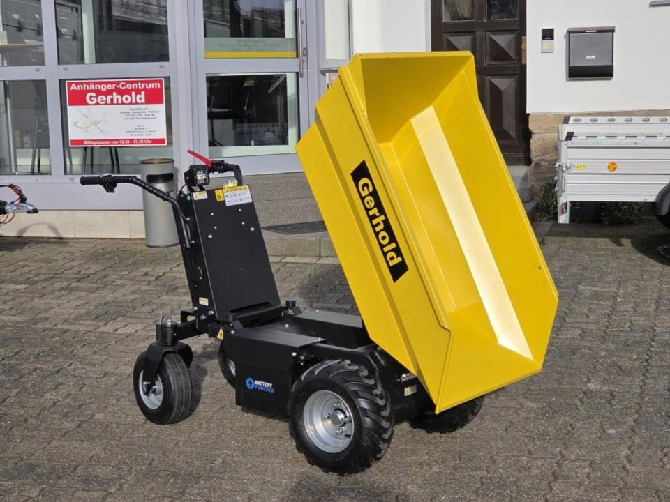 Black Friday Dumper Minidumper Mulde 500kg 48V Elektroschubkarre - Мини-самосвал: фото 1 Black Friday Dumper Minidumper Mulde 500kg 48V Elektroschubkarre - Мини-самосвал: фото 1