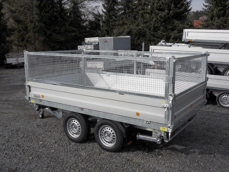 Böckmann PKW-Anhänger, Elektro-Dreiseitenkipper, 3,5to. - Самосвальный прицеп: фото 4 Böckmann PKW-Anhänger, Elektro-Dreiseitenkipper, 3,5to. - Самосвальный прицеп: фото 4