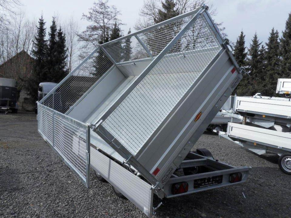 Böckmann PKW-Anhänger, Elektro-Dreiseitenkipper, 3,5to. - Самосвальный прицеп: фото 2 Böckmann PKW-Anhänger, Elektro-Dreiseitenkipper, 3,5to. - Самосвальный прицеп: фото 2
