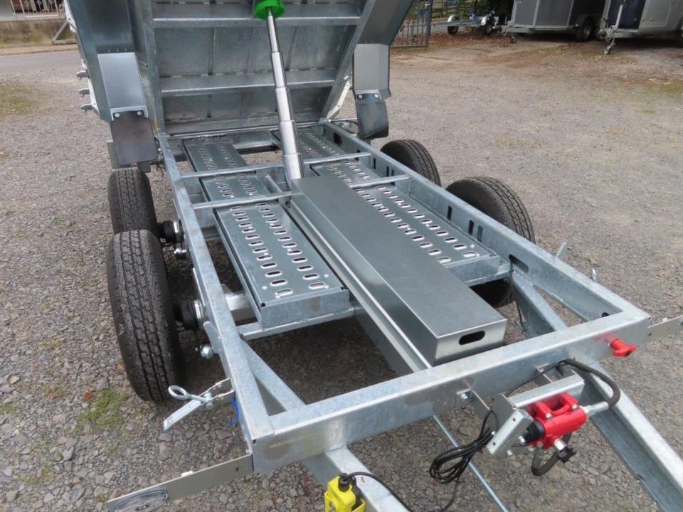 PKW Anhänger Kipper Muldenkipper Auffahrschienen 3,5t 100km/h в лизинг PKW Anhänger Kipper Muldenkipper Auffahrschienen 3,5t 100km/h: фото 9