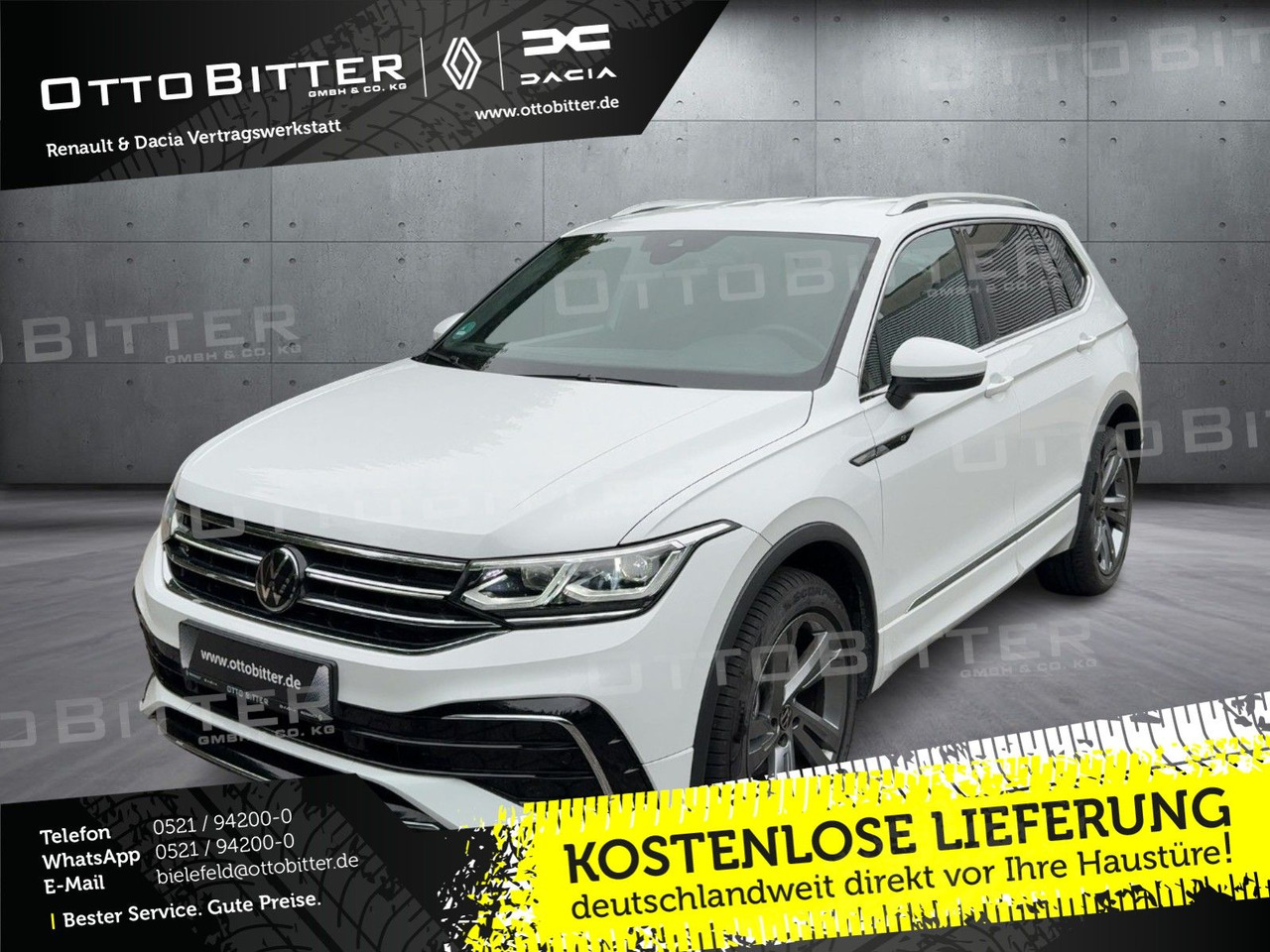 Volkswagen Tiguan Allspace 2.0 TDI R-Line DSG 7-SITZER - Внедорожник: фото 1 Volkswagen Tiguan Allspace 2.0 TDI R-Line DSG 7-SITZER - Внедорожник: фото 1